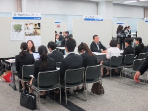 企業ブースの様子