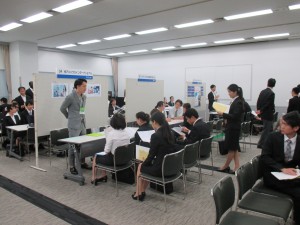 企業ブースの様子